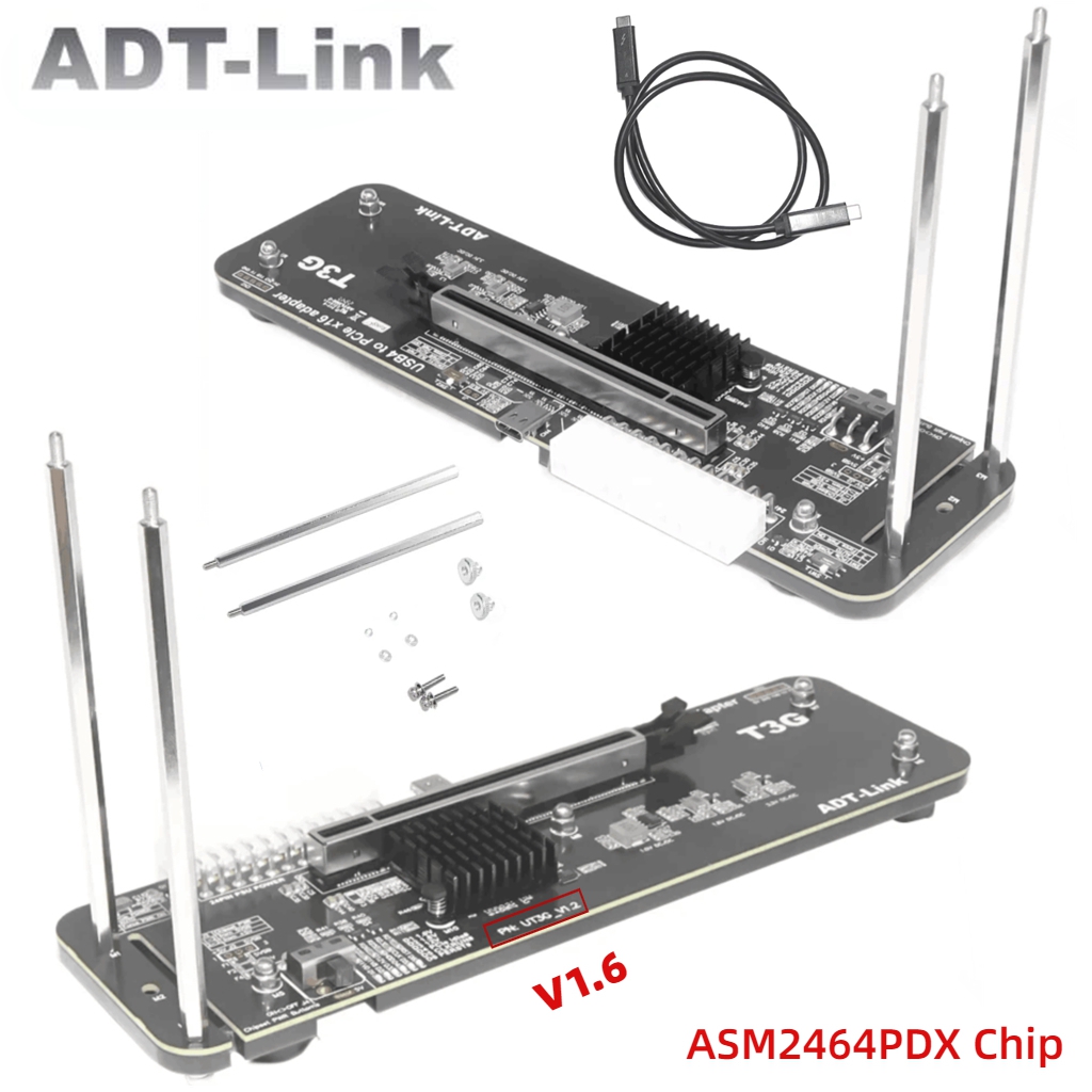 Gpu External Dock Egpu Thunderbolt 4 - ADT UT3G NUC ITX STX Dizüstü