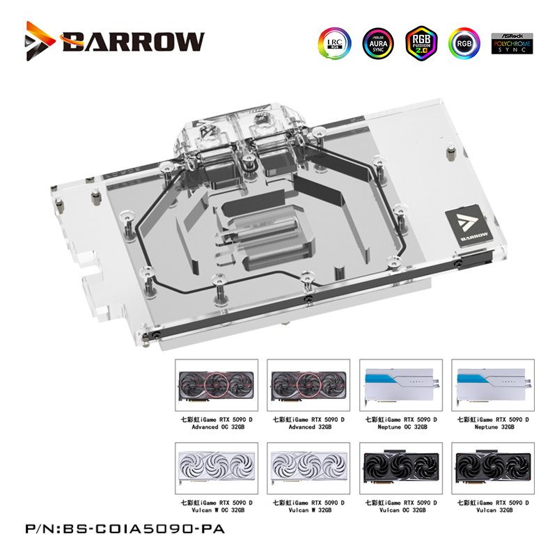 Rtx 5090 32Gb - Barrow GPU Su Bloğu, Colorful iGame