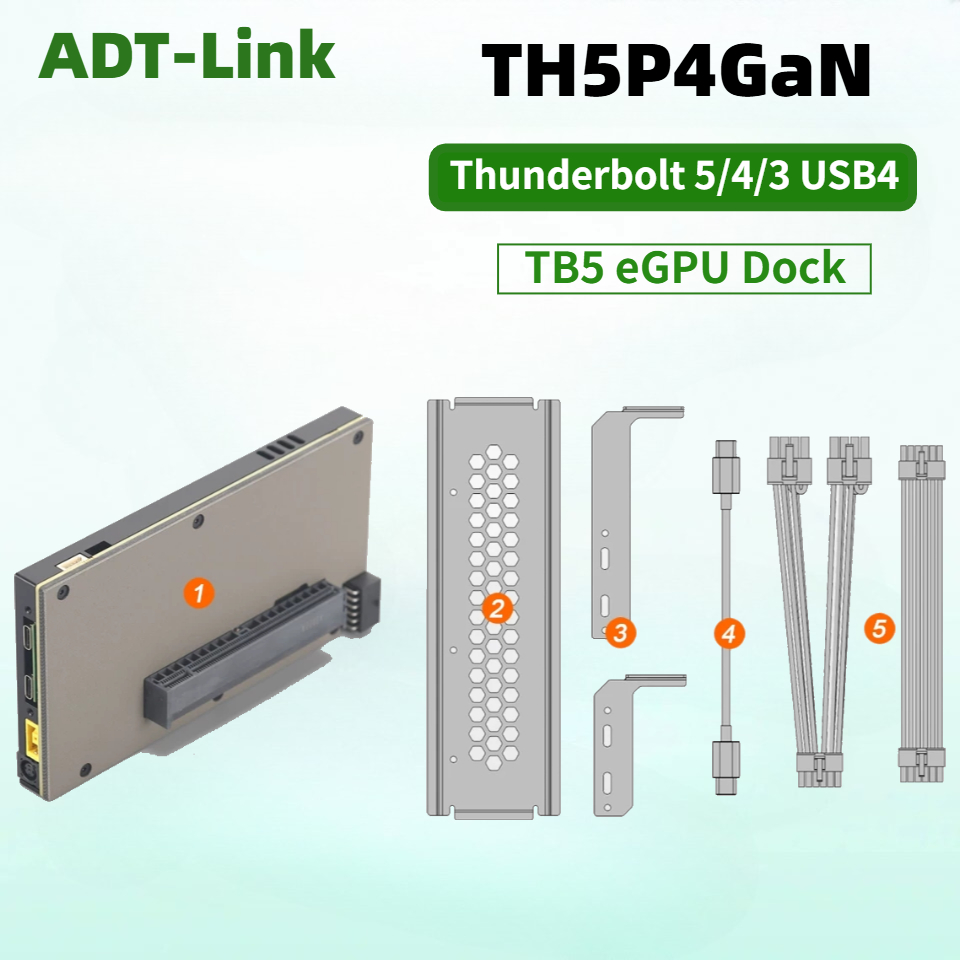 Gpu External Dock Egpu Thunderbolt 4 - TH5P4GaN Dizüstü Bilgisayar Thunderbolt 5/4 USB4