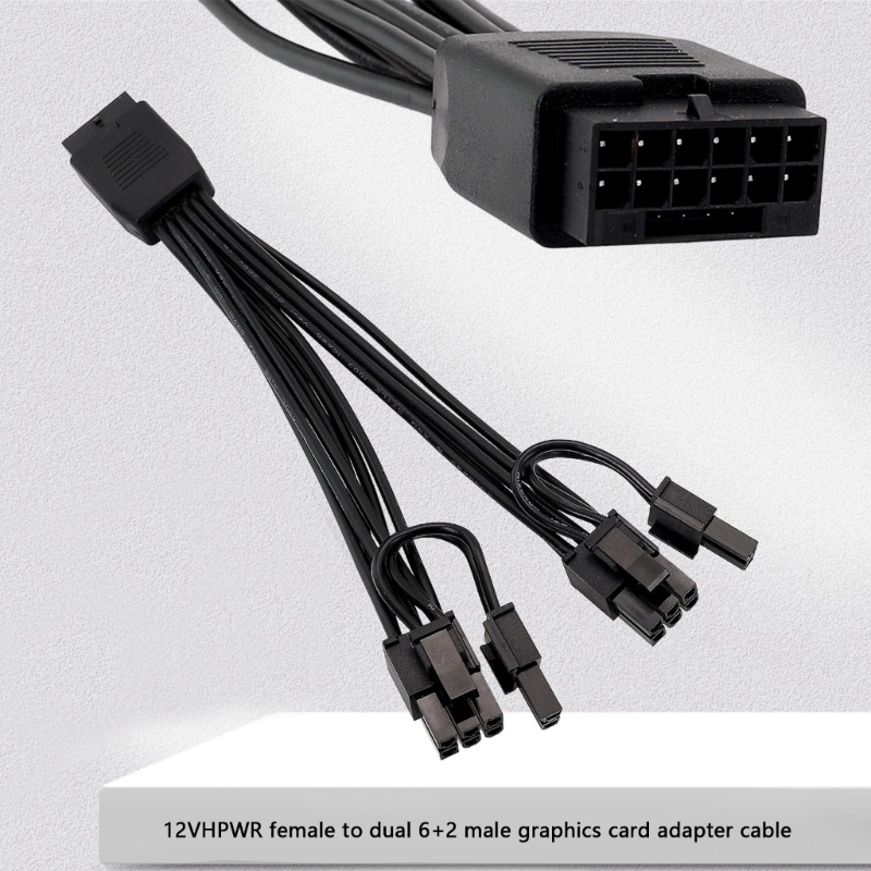 Dual 8Pin To 16Pin 12Vhpwr Cable - 16 Pin Dişi - Çift 8