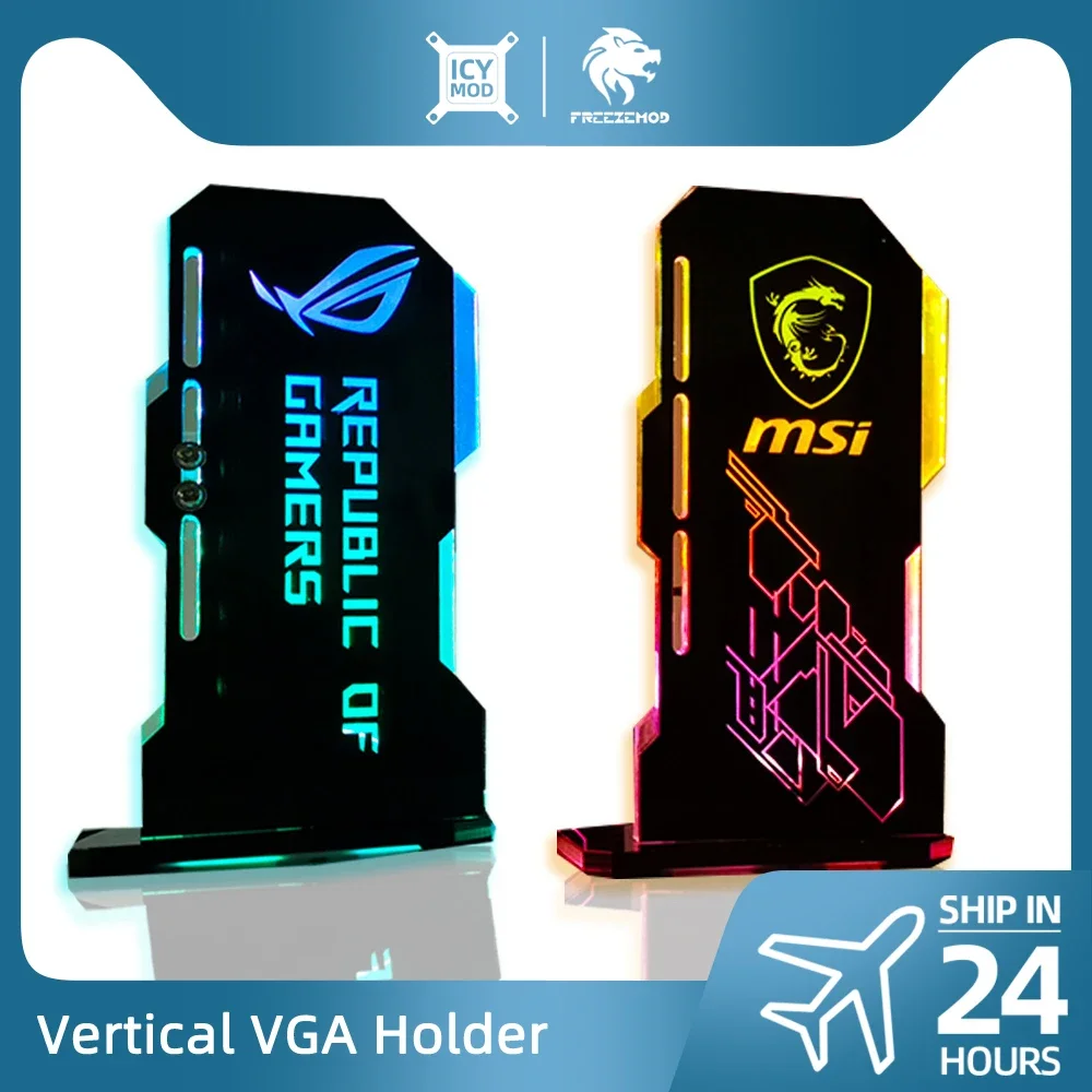 Desktop Gaming Gpu 32Gb - MSI VGA braketi ARGB özelleştirilebilir dikey