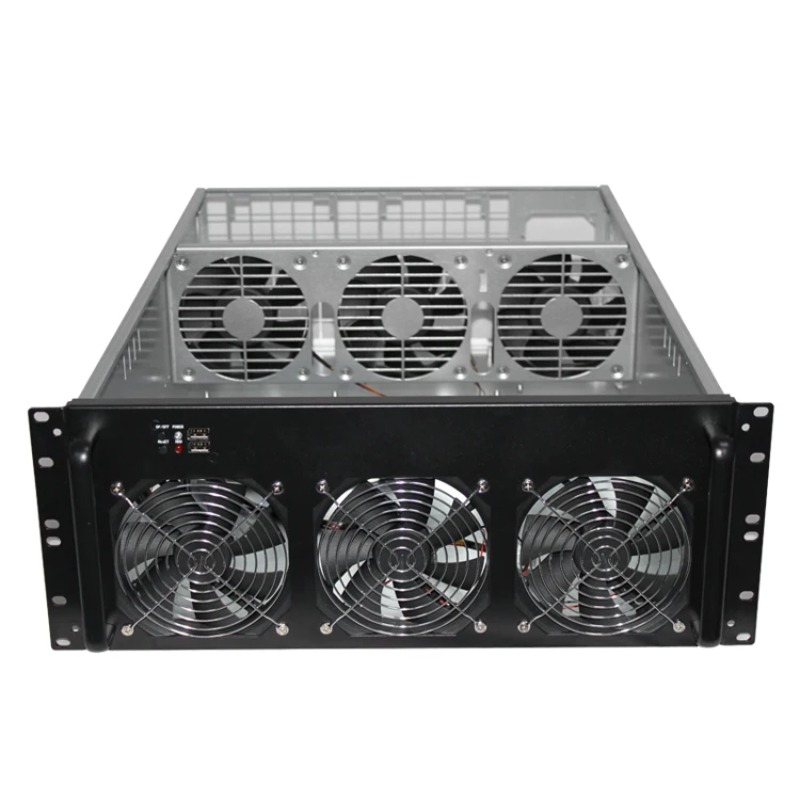 Server Gpu Chassis 4U - 4U 6 GPU Kasası 8 GPU