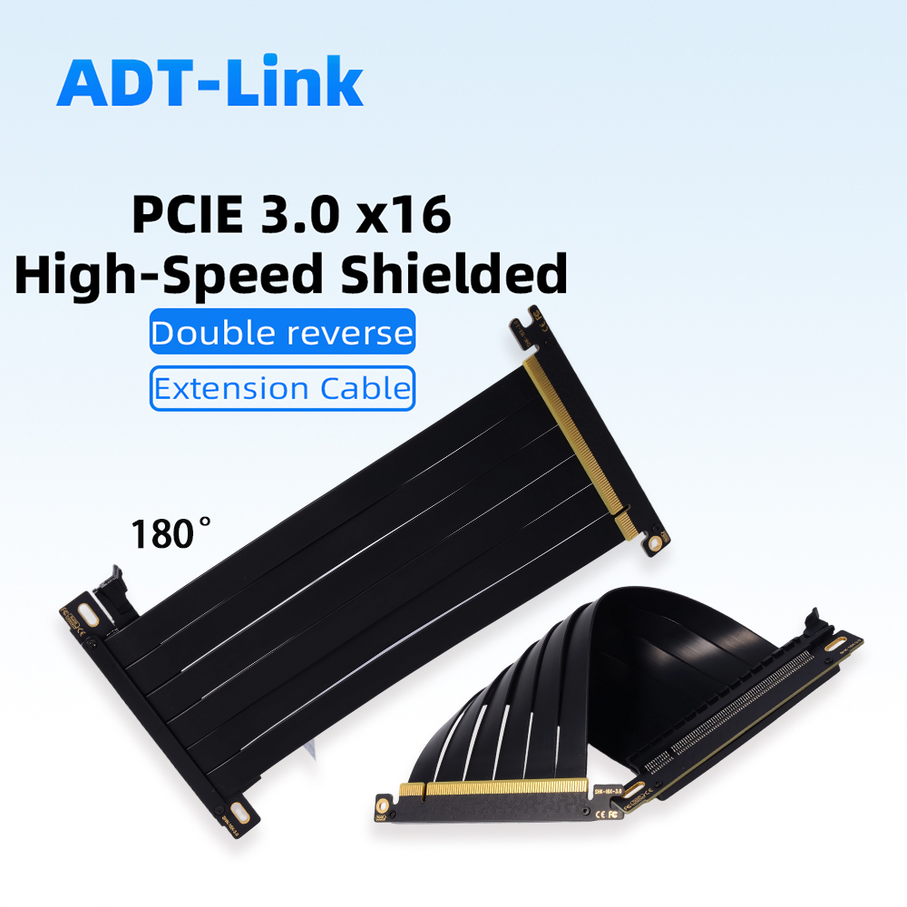 Pcie 5.0 Gpu Riser Cable - PCIE 3.0 X16 Yükseltici Kablo Çift