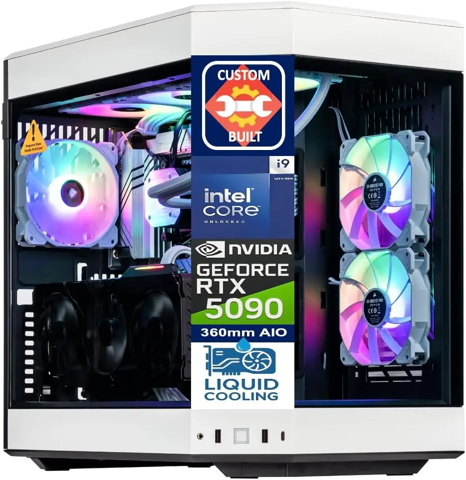 Rtx 5090 32Gb - Velztorm White Praetix Özel Yapım Y60