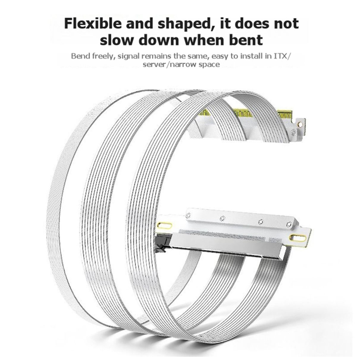 Pcie 5.0 Gpu Riser Cable - L70A PCIe 5.0 X16 Yükseltici Kablo