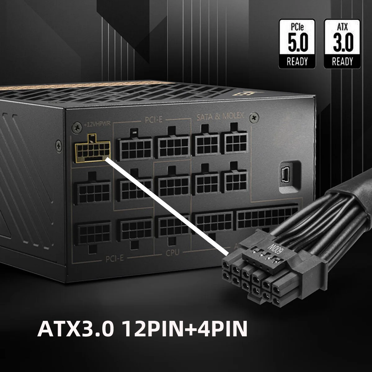 12VHPWR ATX3.0 PCI-E 5.0 Güç M - Dual 8Pin To 16Pin 12Vhpwr Cable incelemesi ve fiyatı