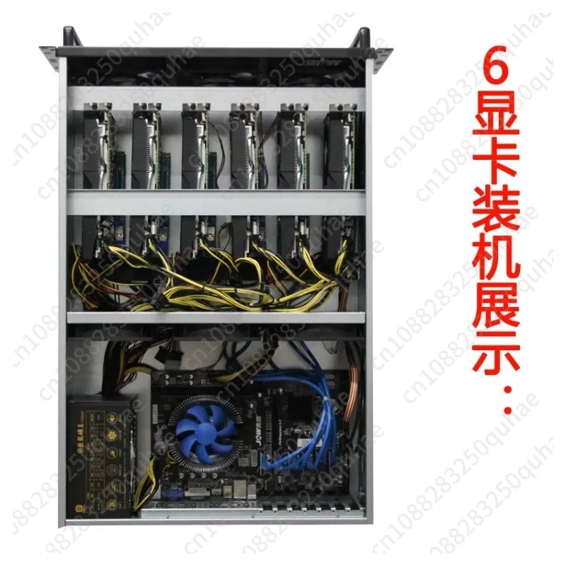 4U Çoklu Grafik Kartı Kasası 6 - Server Gpu Chassis 4U incelemesi ve fiyatı