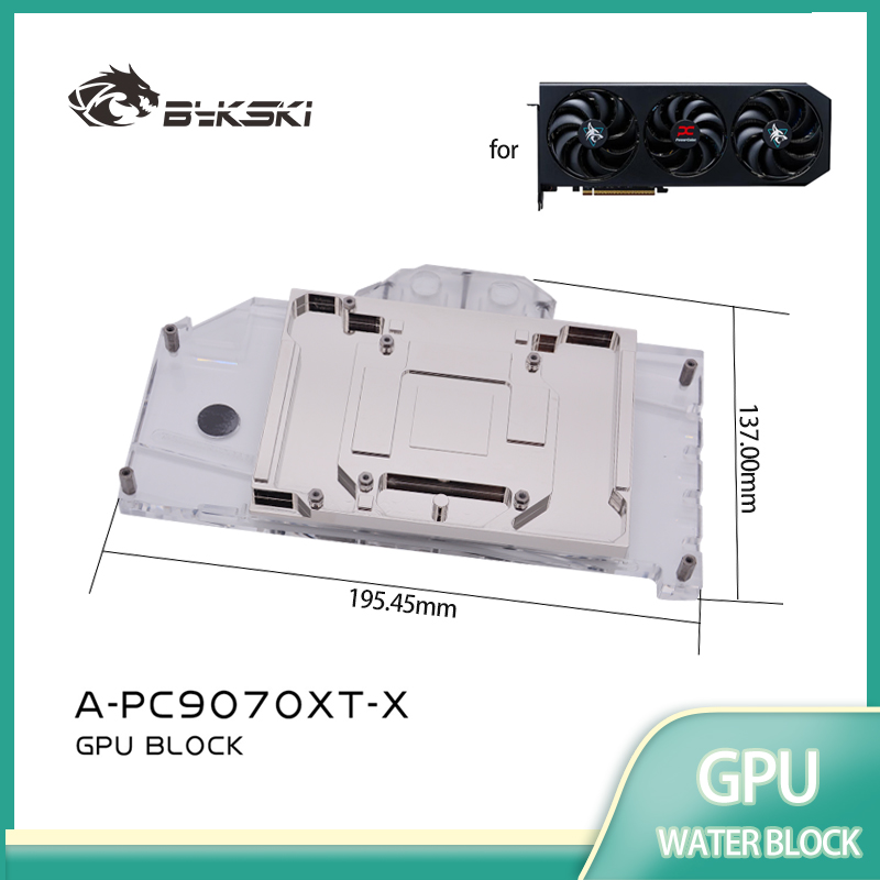 Bykski A-PC9070XT-X GPU Blok K - Rx 9070 Xt incelemesi ve fiyatı