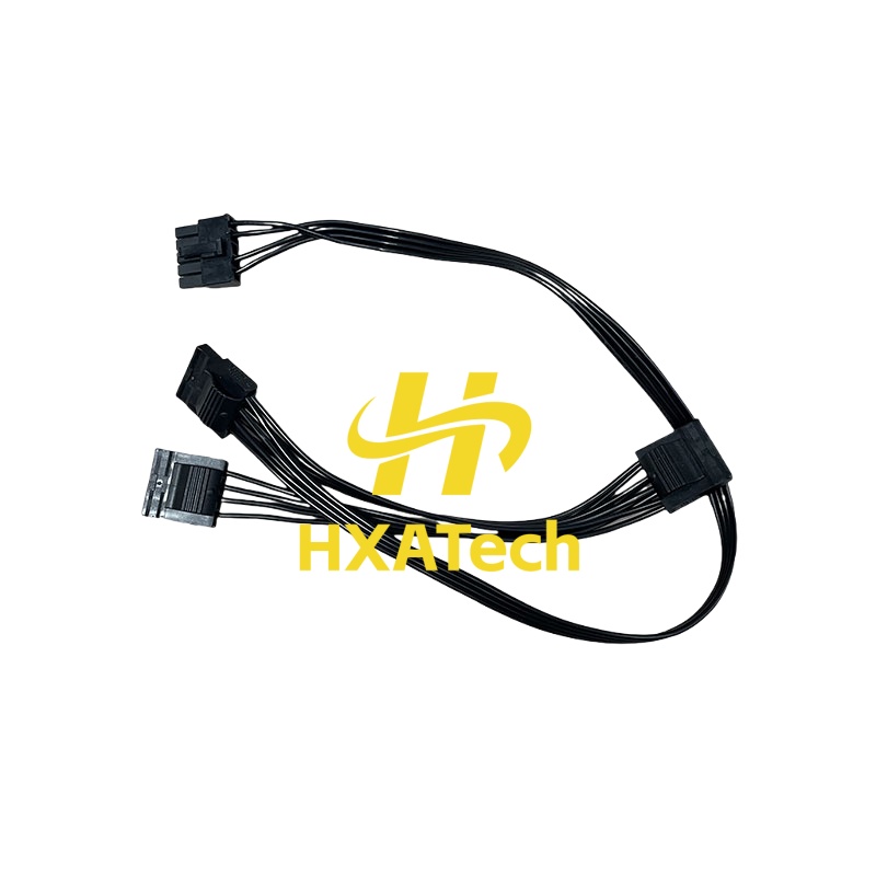 HXATech-12VHPWR 16pin CPU 8pin - Dual 8Pin To 16Pin 12Vhpwr Cable incelemesi ve fiyatı